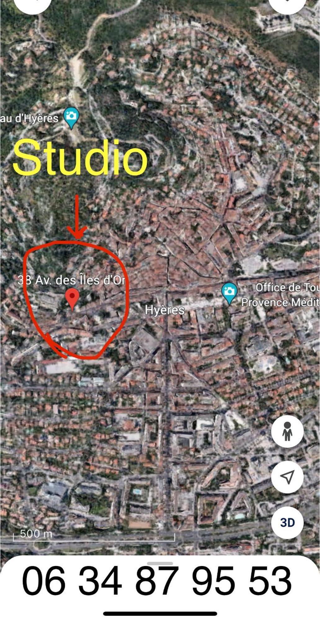 Charmant Studio Hyères Kültér fotó